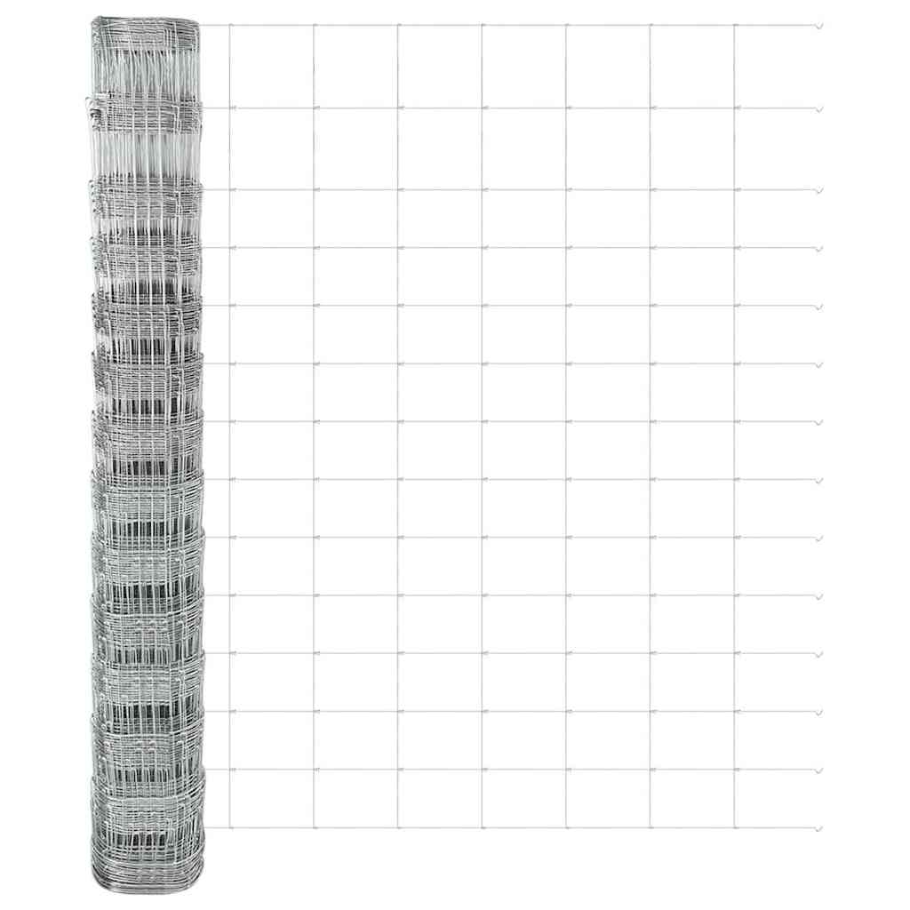 Afrasteringspaal Gegalvaniseerd 50 x 1,4 m Staal is nu te koop bij PeponiXL, paradijselijk wonen!