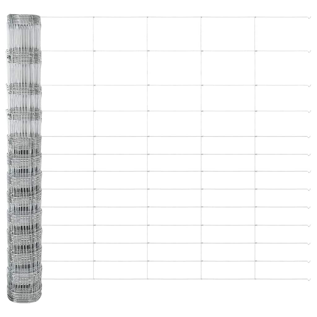 Afrasteringspaal Gegalvaniseerd 50 x 1,5 m Staal is nu te koop bij PeponiXL, paradijselijk wonen!