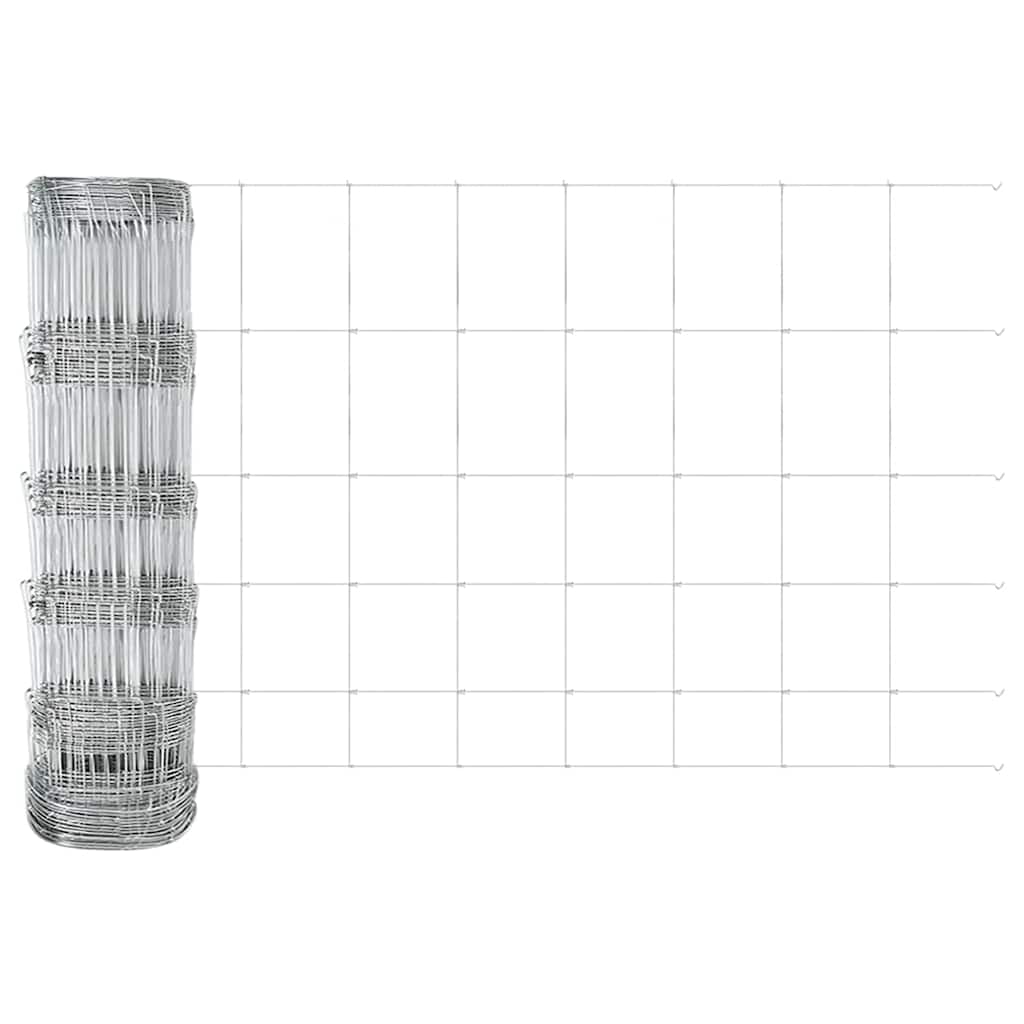 Afrasteringspaal Gegalvaniseerd 100 x 0,8 m Staal is nu te koop bij PeponiXL, paradijselijk wonen!