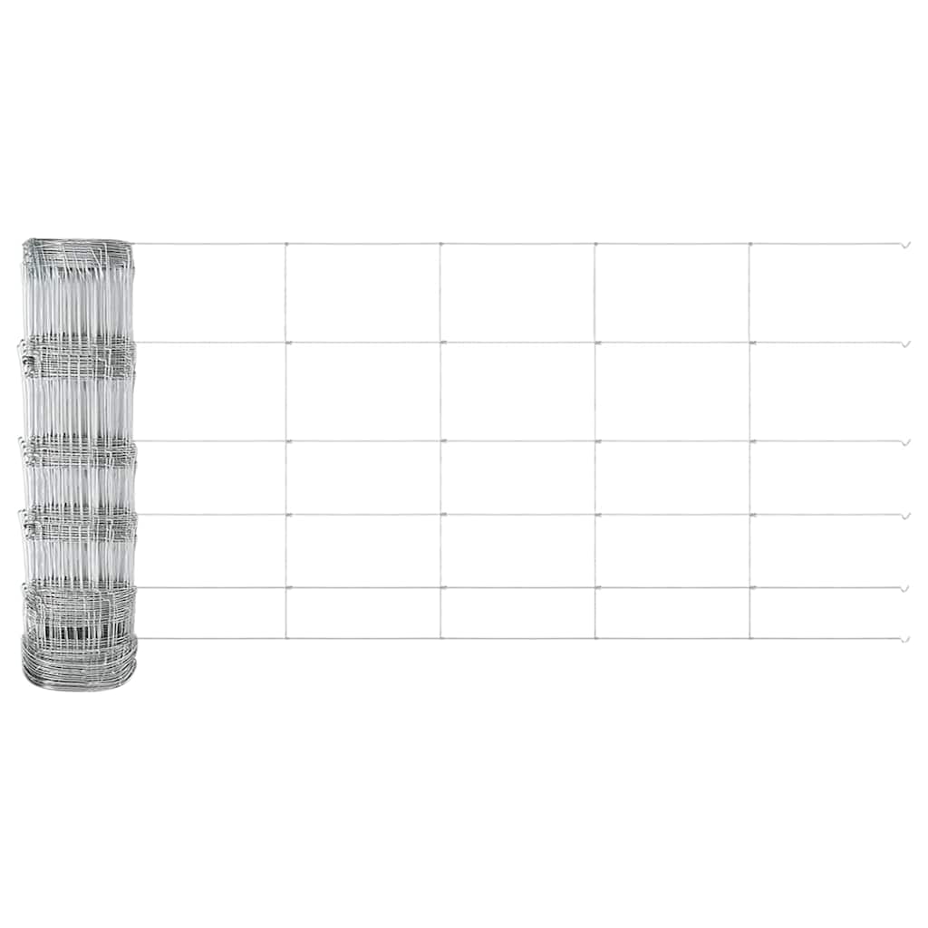 Afrasteringspaal Gegalvaniseerd 100 x 0,8 m Staal is nu te koop bij PeponiXL, paradijselijk wonen!