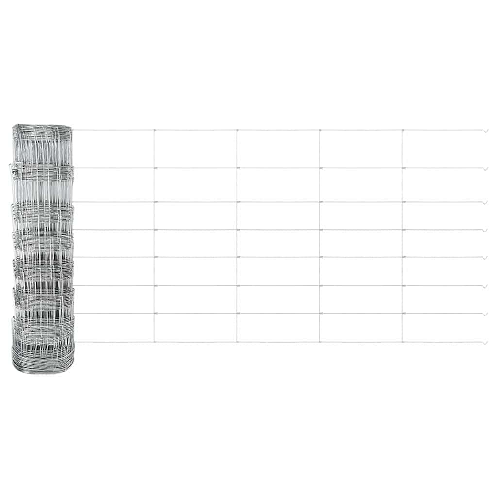Afrasteringspaal Gegalvaniseerd 100 x 0,8 m Staal is nu te koop bij PeponiXL, paradijselijk wonen!