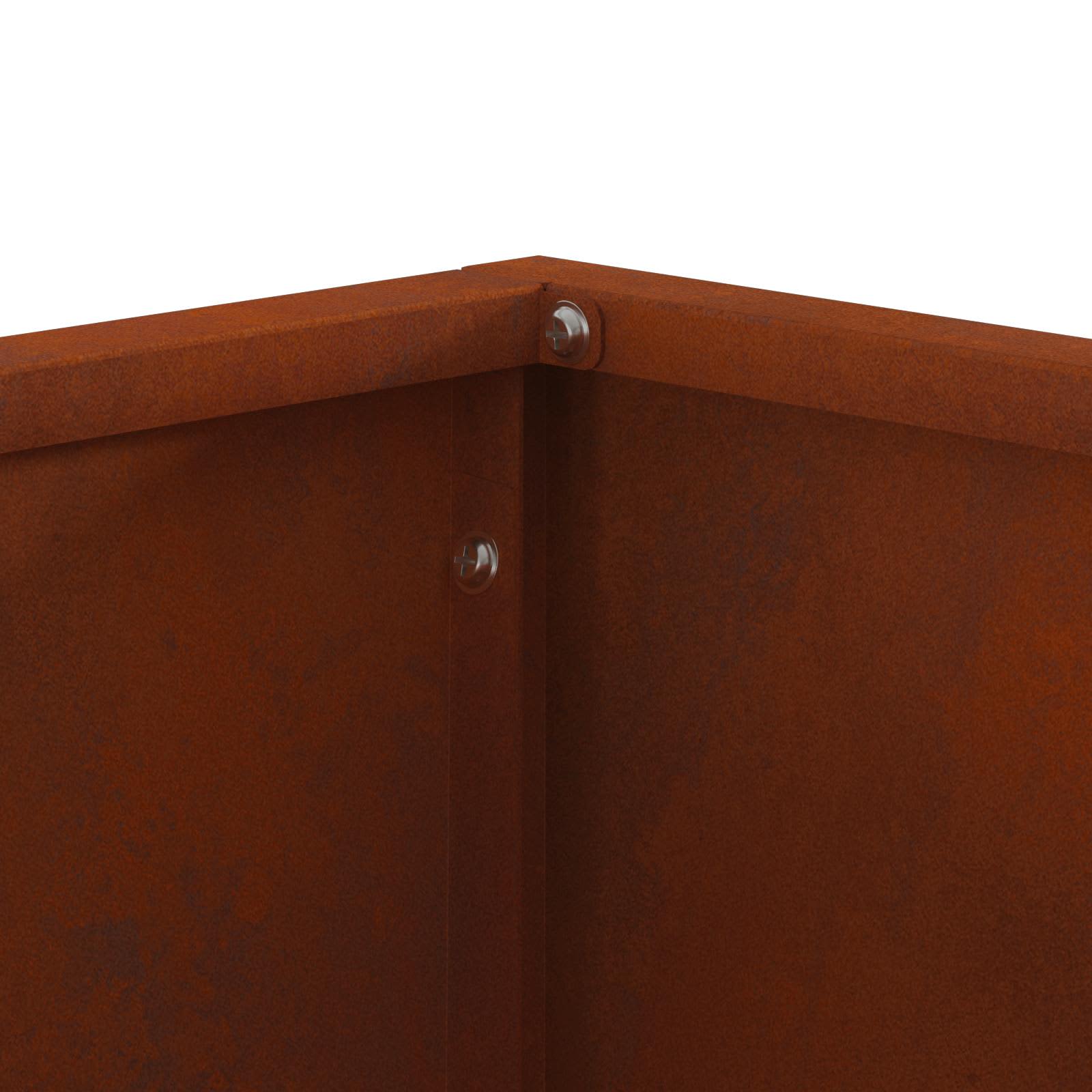 Vuurkorf Bruin 40 x 40 x 35 cm Cortenstaal is nu te koop bij PeponiXL, paradijselijk wonen!