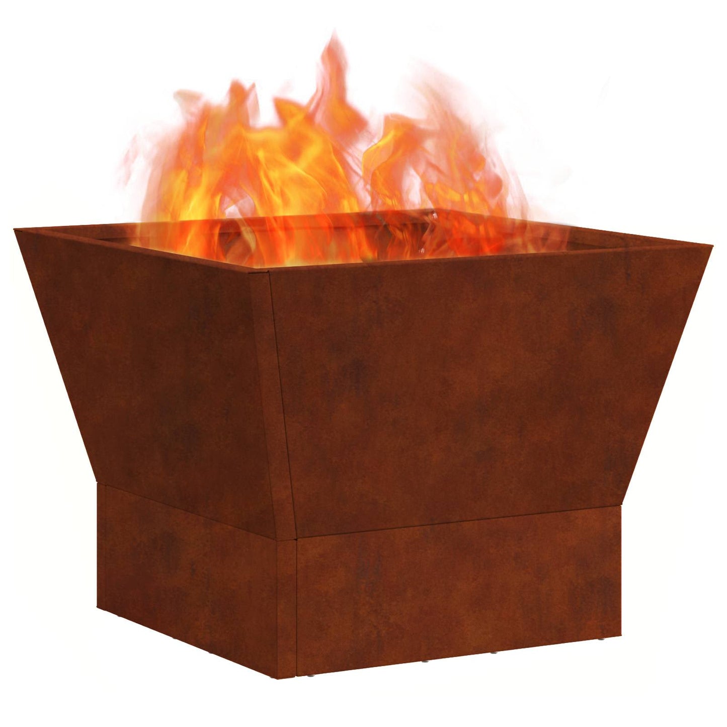 Vuurkorf Bruin 40 x 40 x 35 cm Cortenstaal is nu te koop bij PeponiXL, paradijselijk wonen!