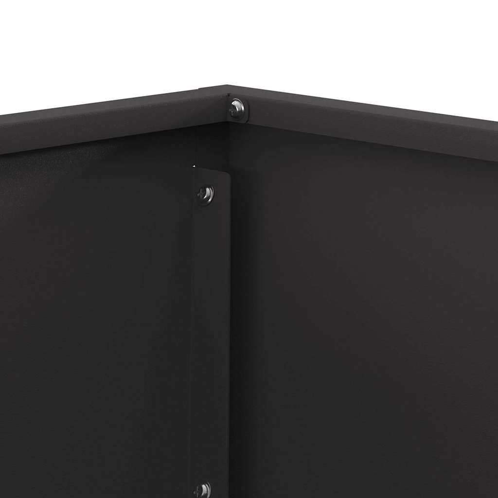 Vuurkorf Zwart 60 x 60 x 35 cm Staal is nu te koop bij PeponiXL, paradijselijk wonen!