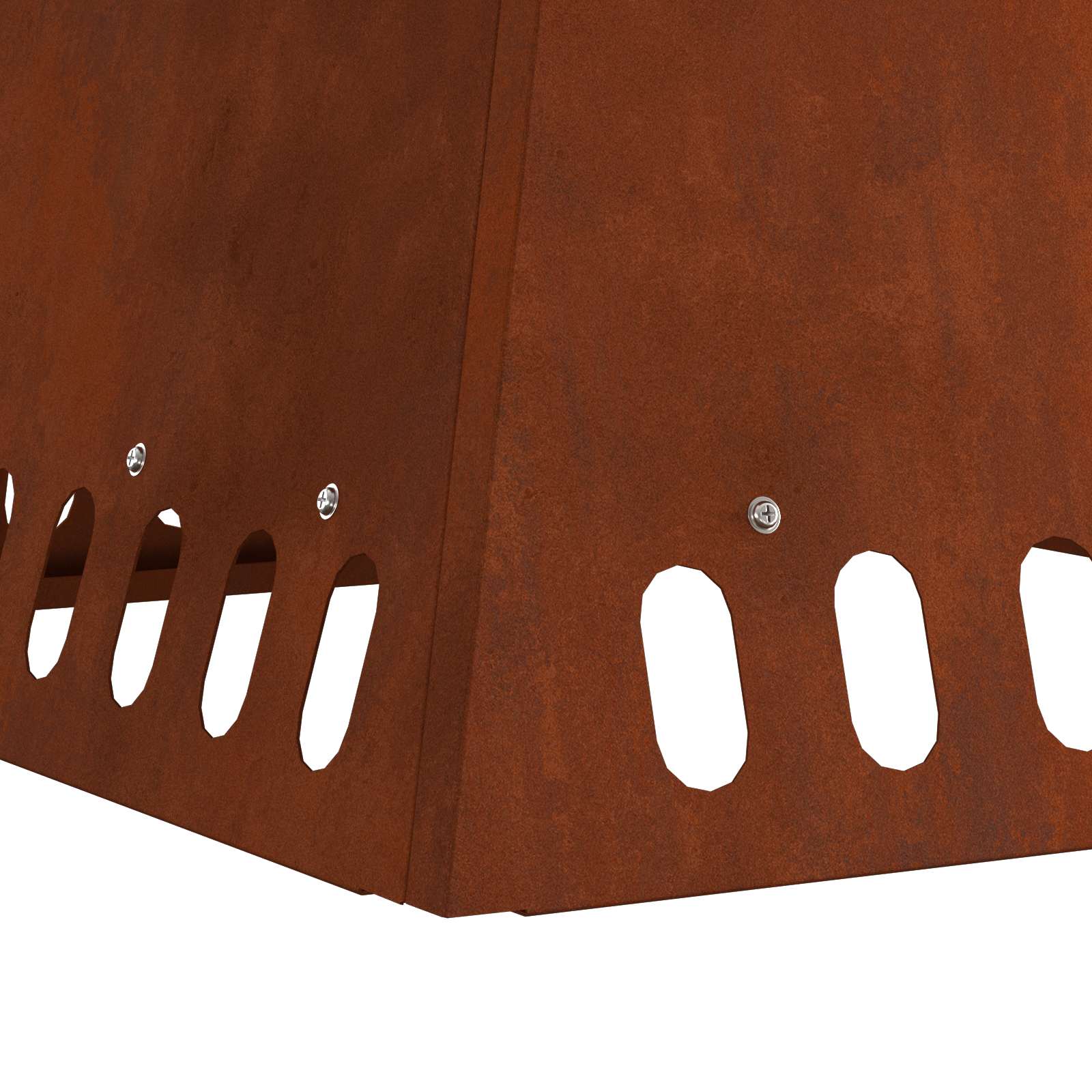 Vuurkorf Bruin 60 x 60 x 50 cm Cortenstaal is nu te koop bij PeponiXL, paradijselijk wonen!