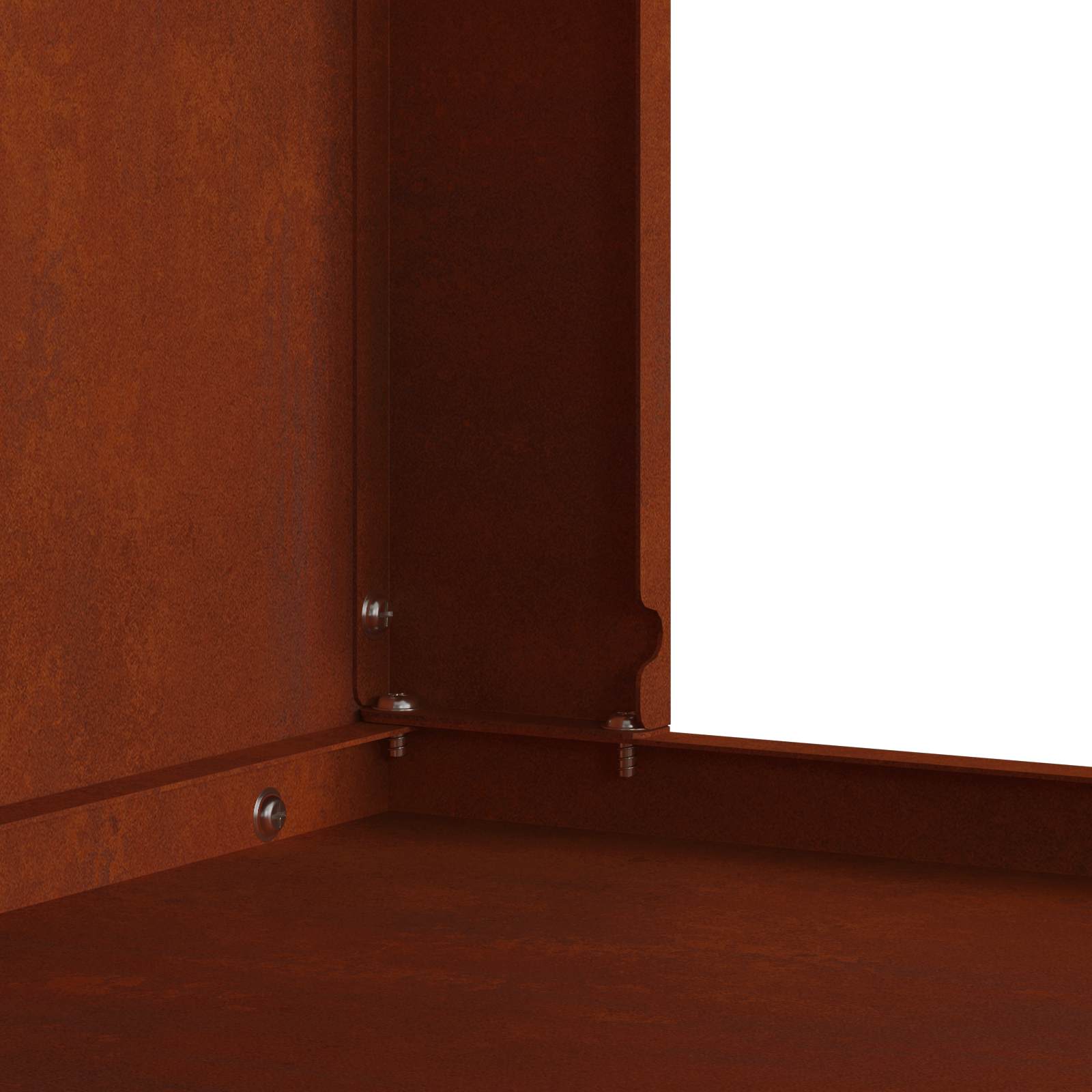 Vuurkorf Bruin 80 x 50 x 96 cm Cortenstaal is nu te koop bij PeponiXL, paradijselijk wonen!