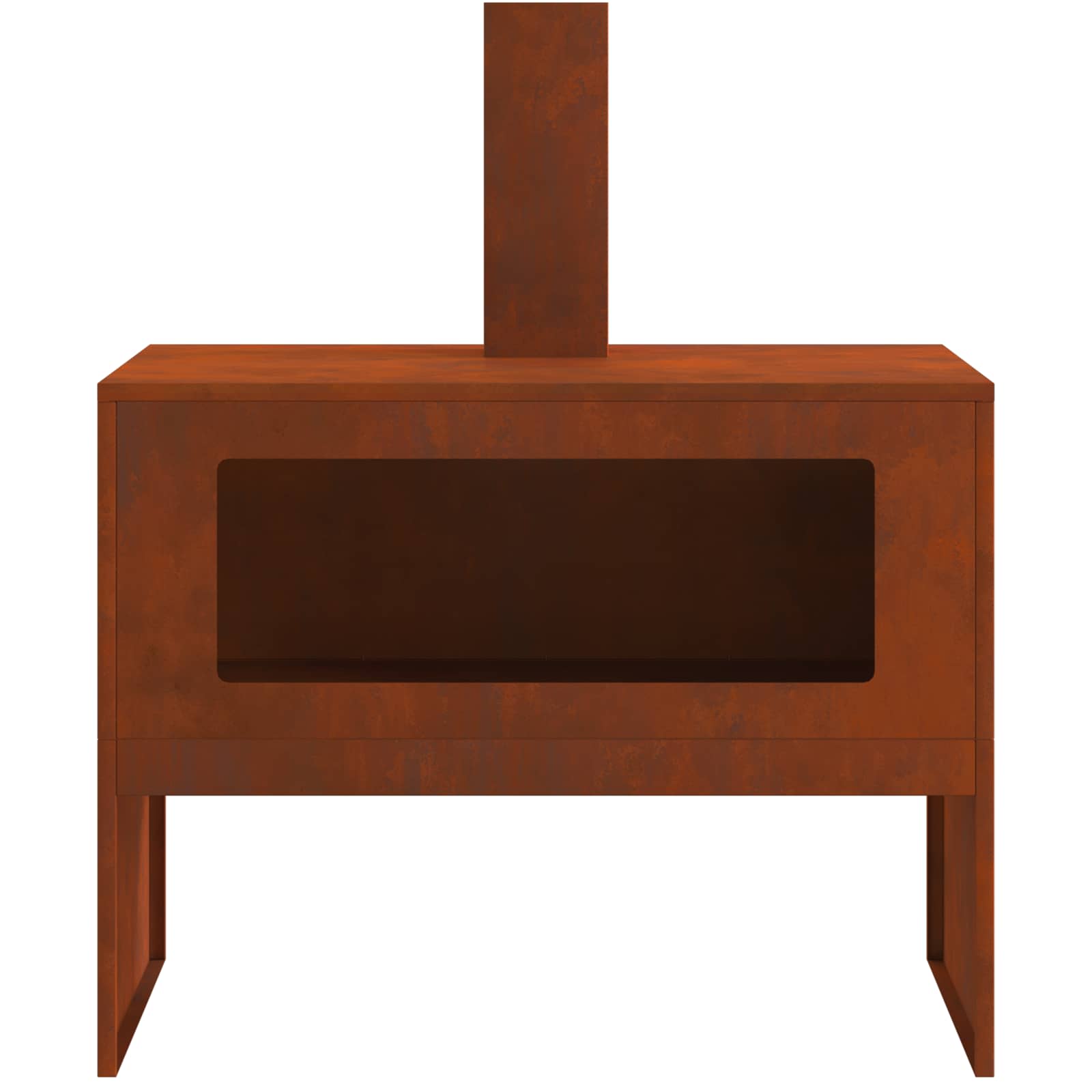 Vuurkorf Bruin 80 x 50 x 96 cm Cortenstaal is nu te koop bij PeponiXL, paradijselijk wonen!