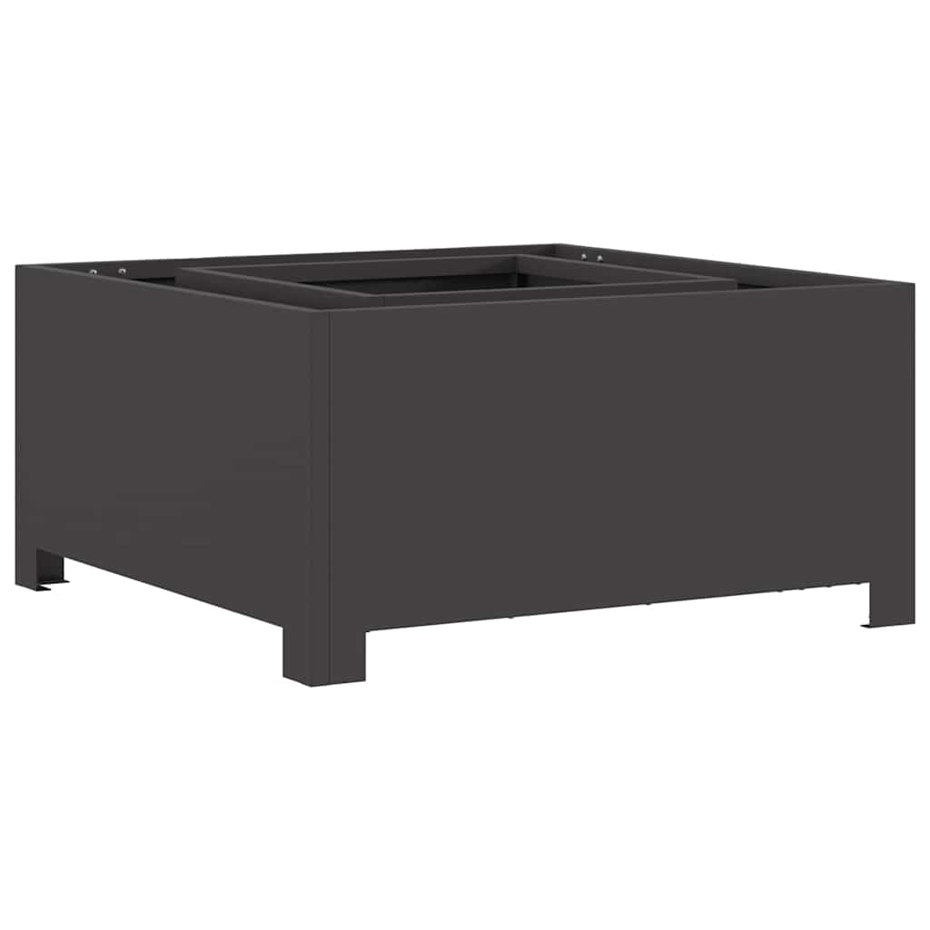 Vuurkorf Zwart 60 x 60 x 30 cm Staal is nu te koop bij PeponiXL, paradijselijk wonen!
