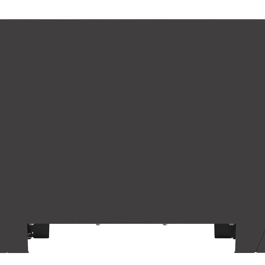 Vuurkorf Zwart 60 x 60 x 30 cm Staal is nu te koop bij PeponiXL, paradijselijk wonen!