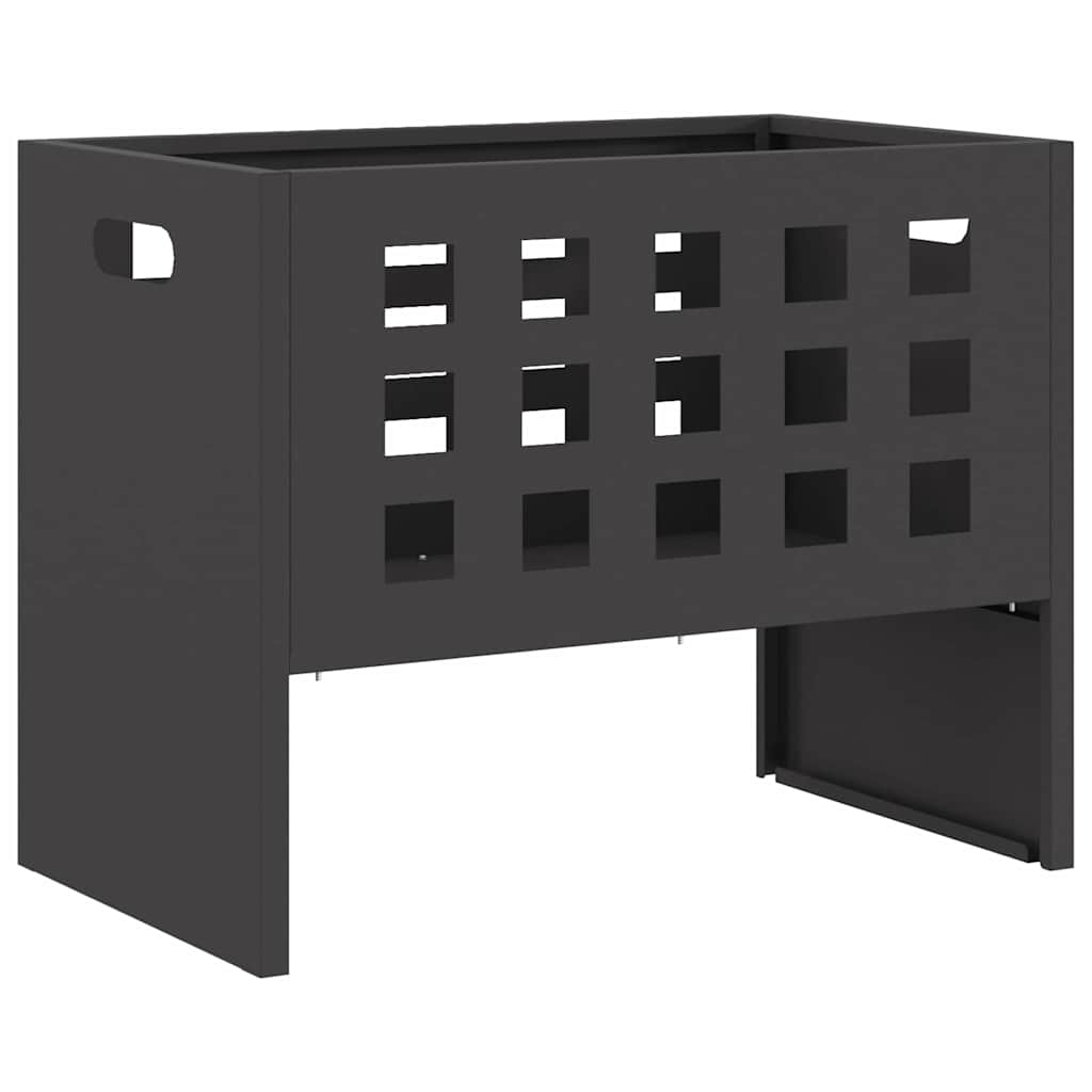 Vuurkorf Zwart 50 x 30 x 40 cm Staal is nu te koop bij PeponiXL, paradijselijk wonen!