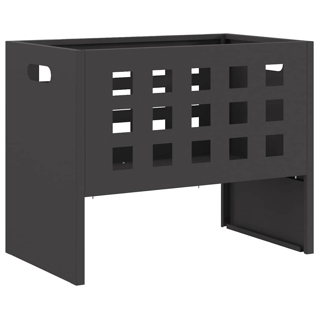 Vuurkorf Zwart 50 x 30 x 40 cm Staal is nu te koop bij PeponiXL, paradijselijk wonen!