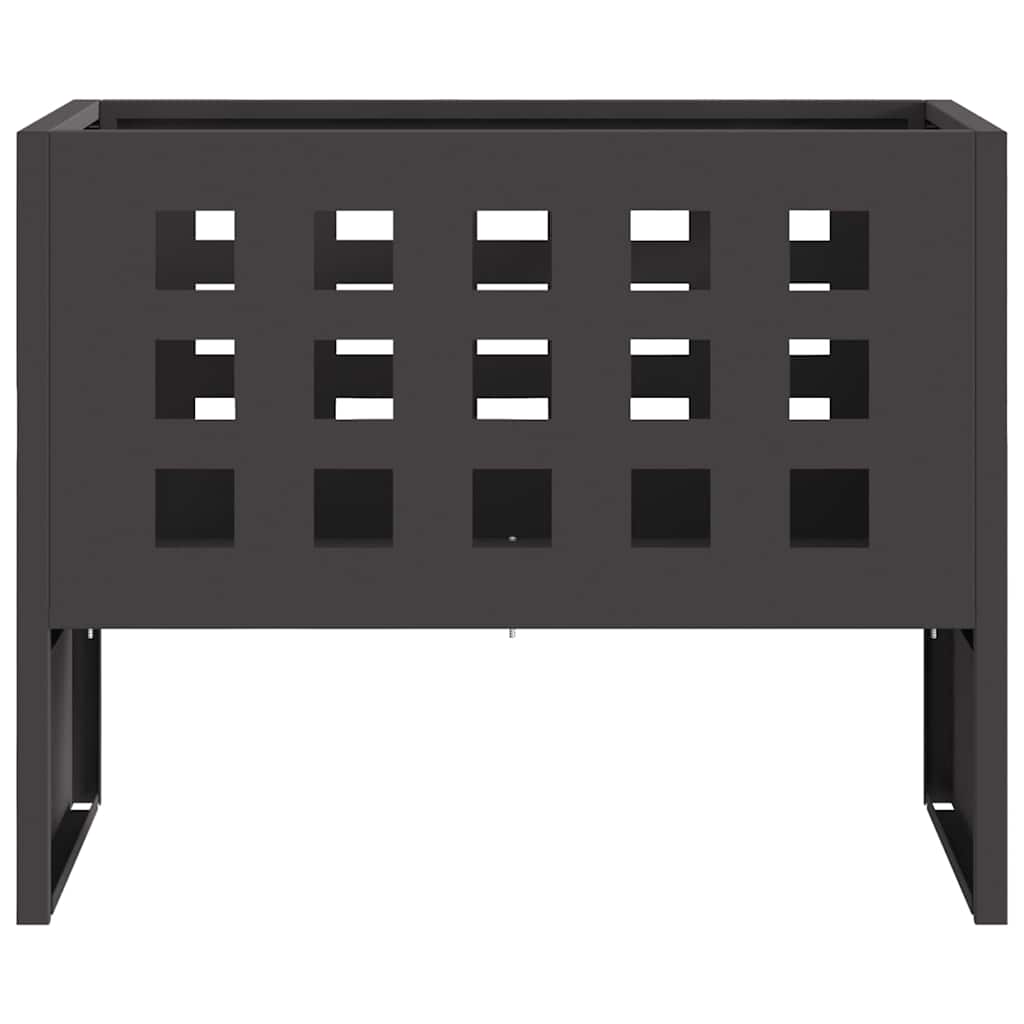 Vuurkorf Zwart 50 x 30 x 40 cm Staal is nu te koop bij PeponiXL, paradijselijk wonen!