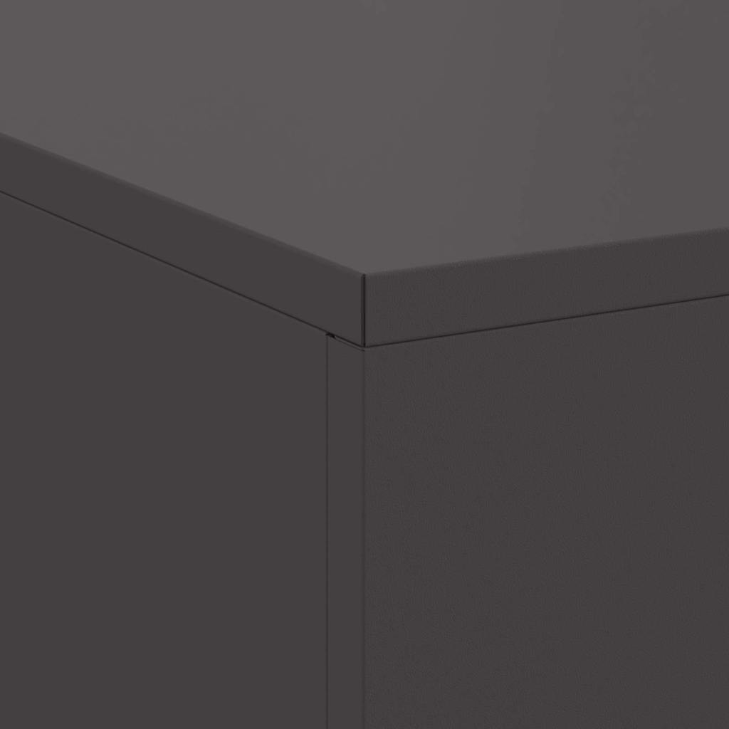 Vuurkorf Zwart 100 x 100 x 30 cm Staal is nu te koop bij PeponiXL, paradijselijk wonen!