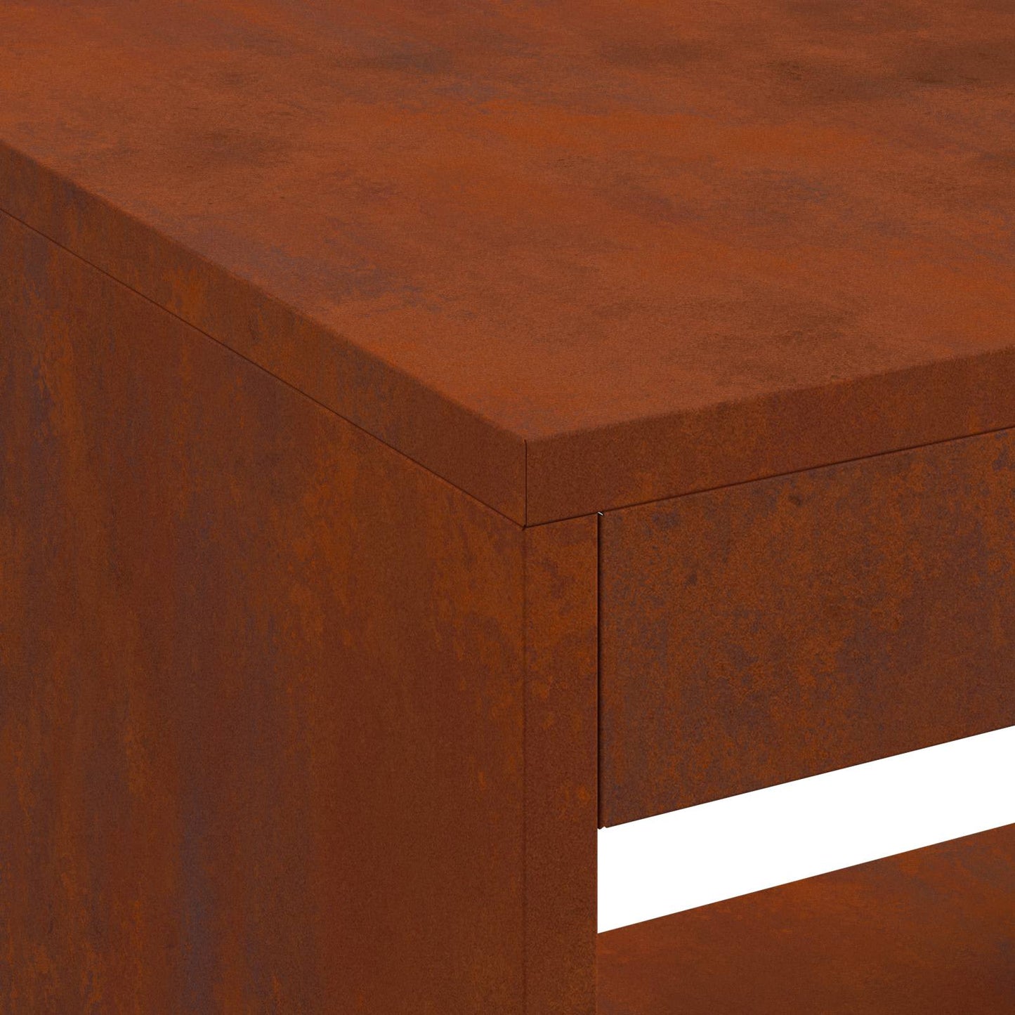 Vuurkorf Bruin 160 x 45 x 35 cm Staal is nu te koop bij PeponiXL, paradijselijk wonen!