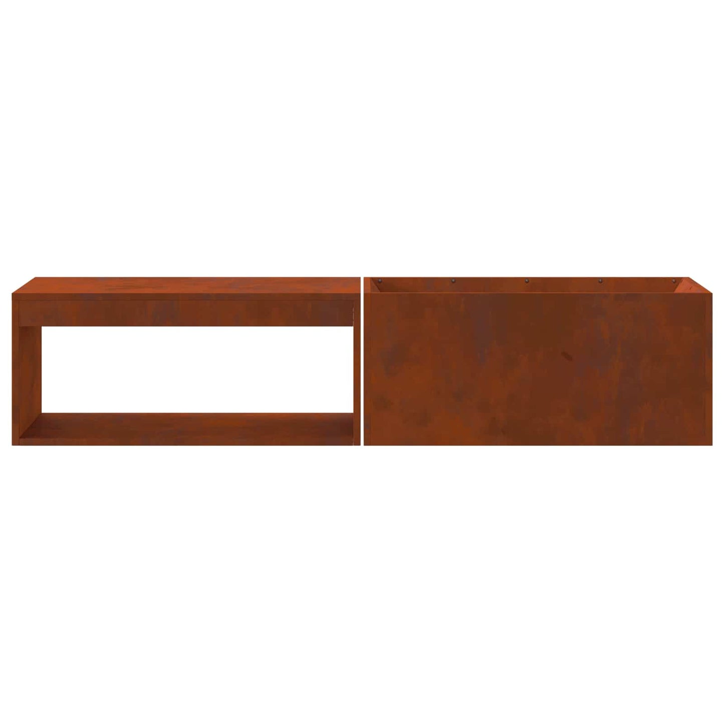 Vuurkorf Bruin 160 x 45 x 35 cm Staal is nu te koop bij PeponiXL, paradijselijk wonen!