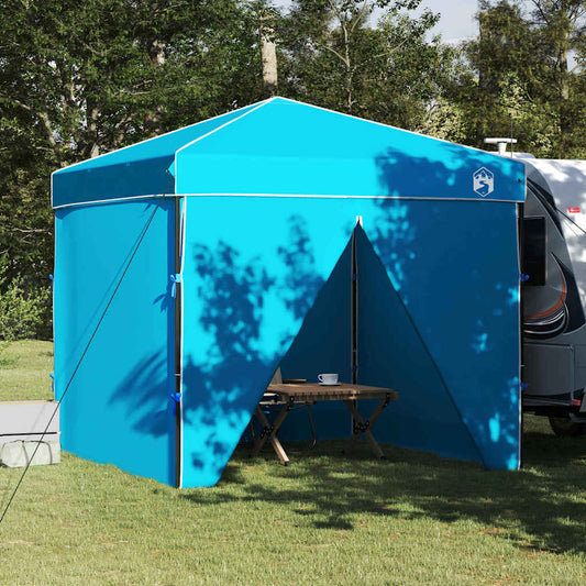 Luifeltent Blauw 243 x 243 x 251 cm Stof is nu te koop bij PeponiXL, paradijselijk wonen!