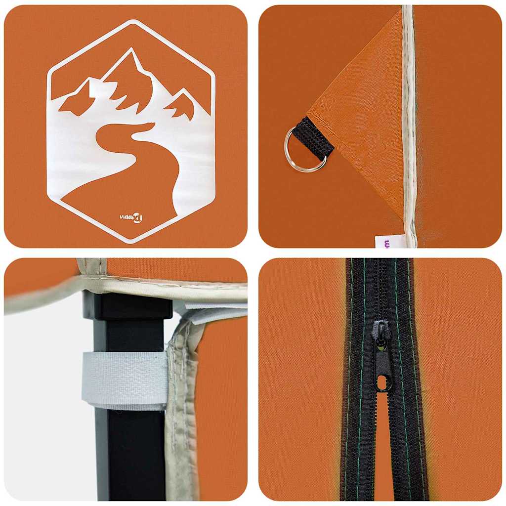 Luifeltent Oranje 243 x 243 x 251 cm Stof is nu te koop bij PeponiXL, paradijselijk wonen!