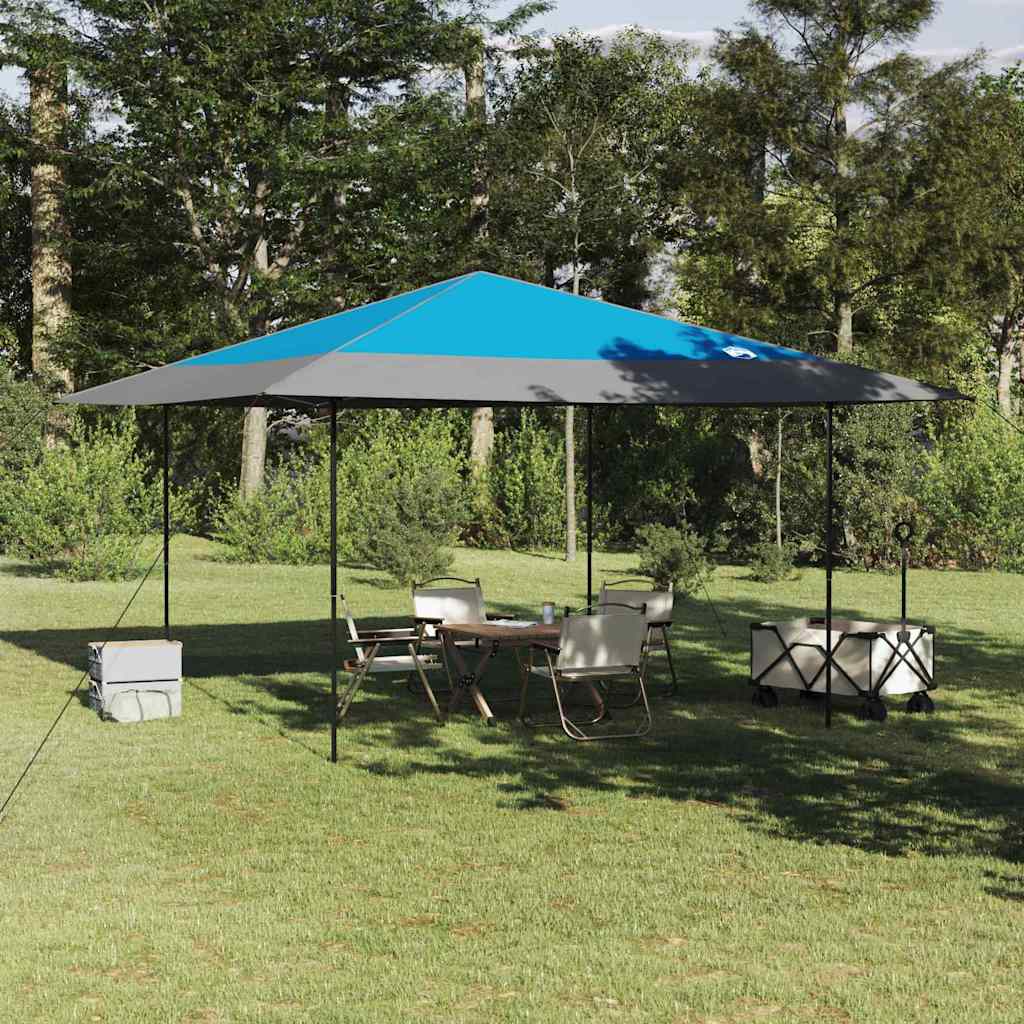 Luifeltent Blauw 395 x 395 x 251 cm Stof is nu te koop bij PeponiXL, paradijselijk wonen!