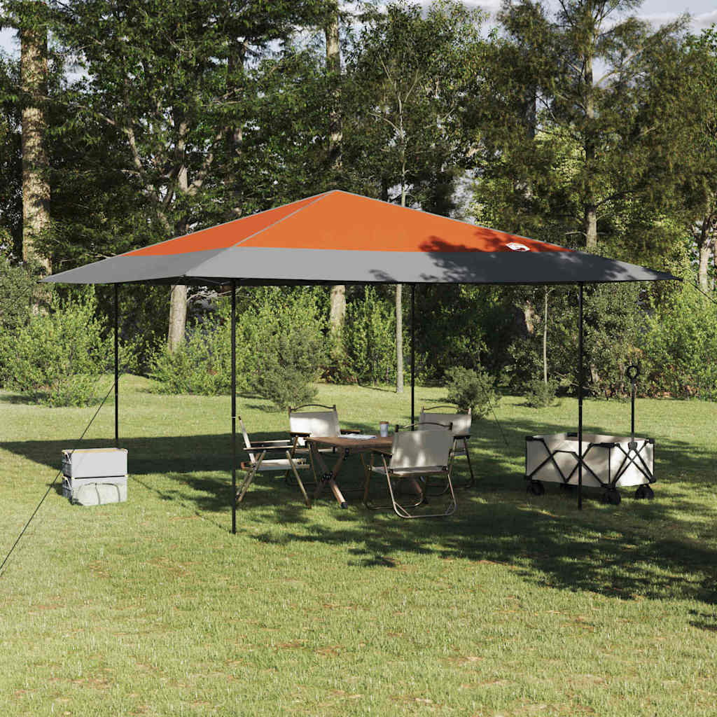 Luifeltent Oranje 395 x 395 x 251 cm Stof is nu te koop bij PeponiXL, paradijselijk wonen!