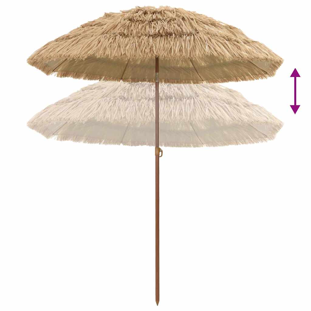 Tuinparasol Naturel 160 x 160 x 196 cm is nu te koop bij PeponiXL, paradijselijk wonen!