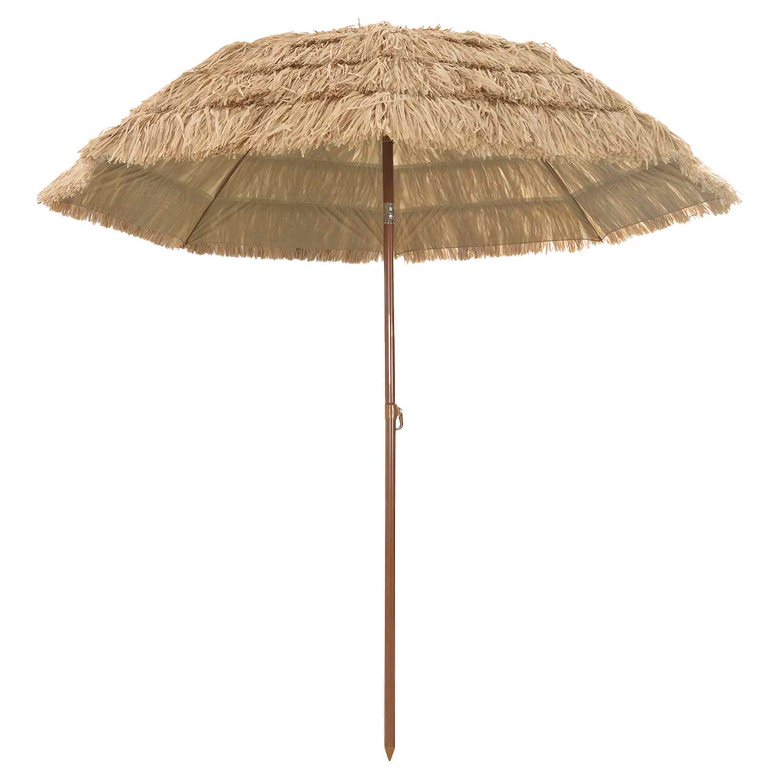 Tuinparasol Naturel 205 x 205 x 210 cm is nu te koop bij PeponiXL, paradijselijk wonen!