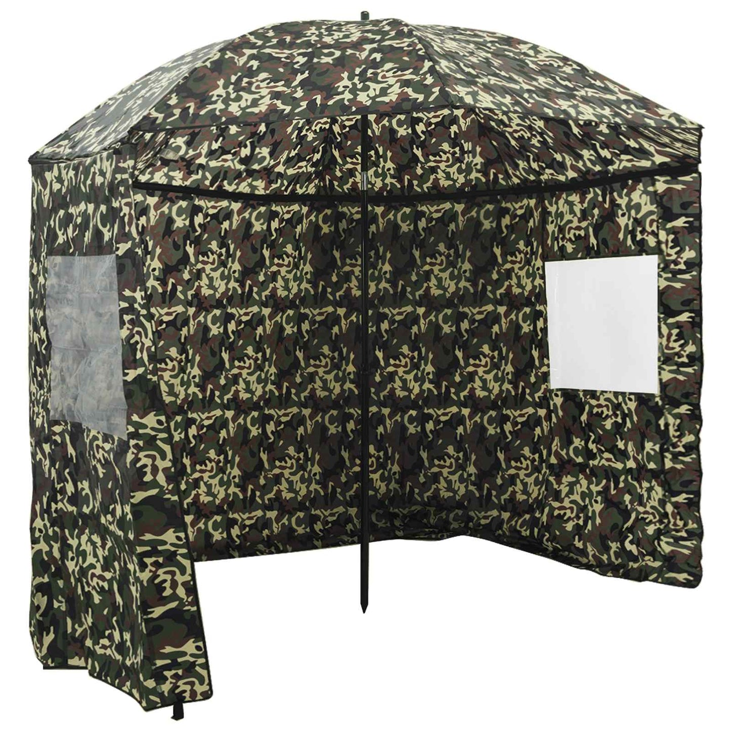 Vis Paraplu Camouflage 240 x 210 cm Oxford Polyester is nu te koop bij PeponiXL, paradijselijk wonen!