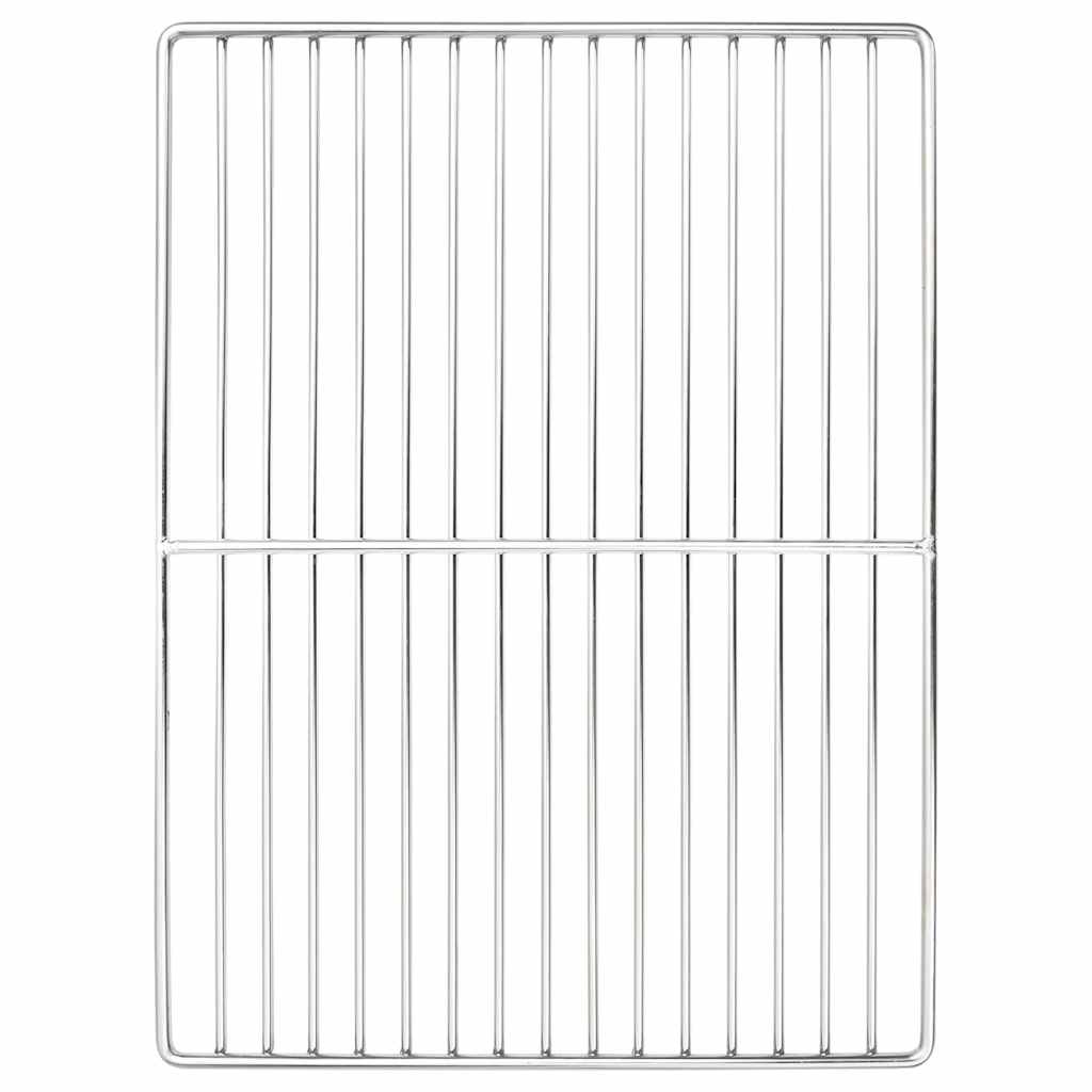 Grillrooster Zilver 40 x 30 cm Roestvrij staal is nu te koop bij PeponiXL, paradijselijk wonen!