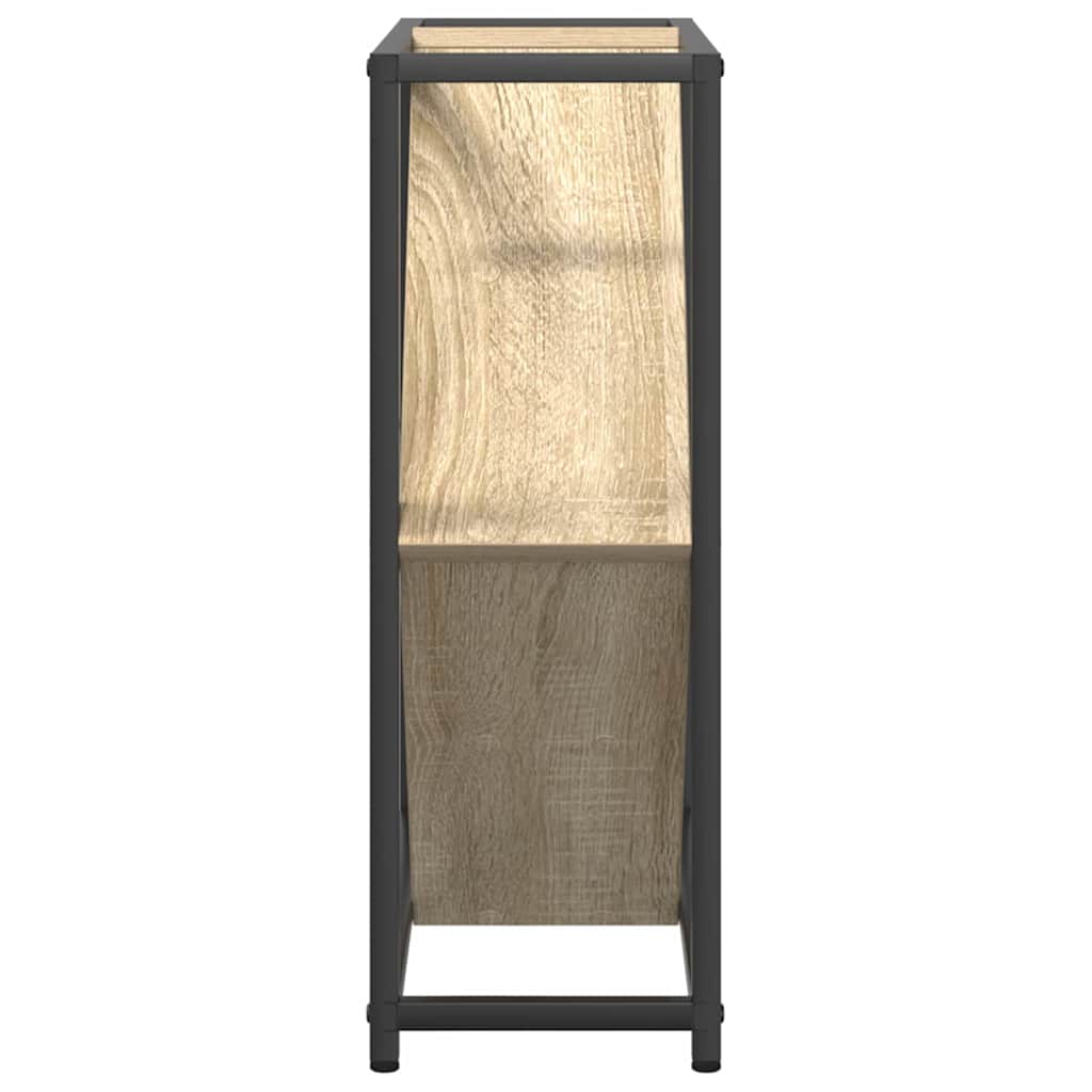 Wijnrek Sonoma Eiken 51 x 18 x 52,5 cm Bewerkt hout is nu te koop bij PeponiXL, paradijselijk wonen!