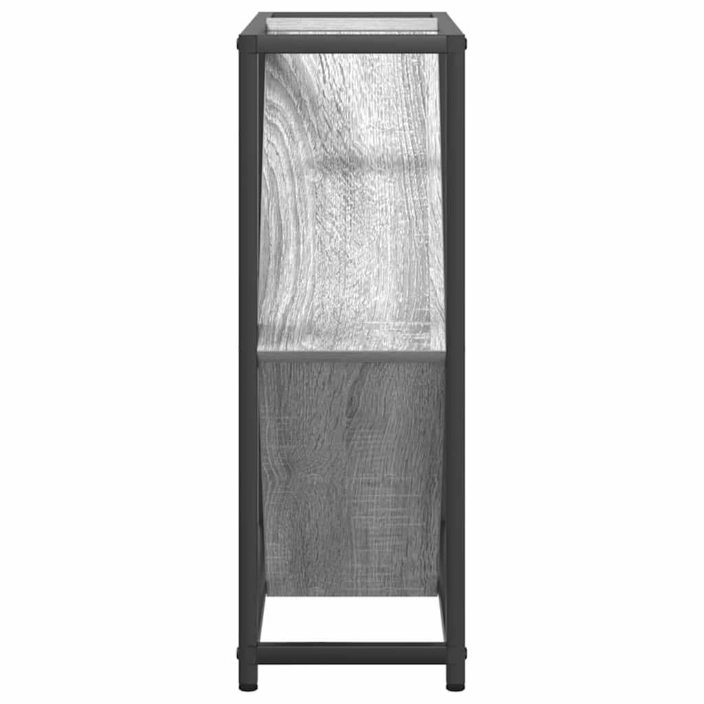 Wijnrek Grijs Sonoma 51 x 18 x 52,5 cm Bewerkt hout is nu te koop bij PeponiXL, paradijselijk wonen!