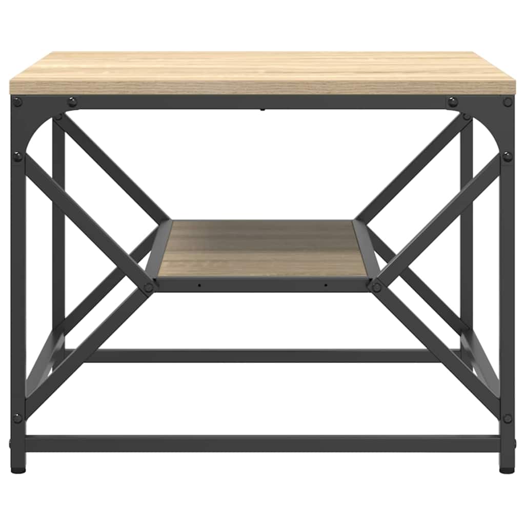 Salontafel Sonoma Eiken 51 x 50 x 40 cm is nu te koop bij PeponiXL, paradijselijk wonen!