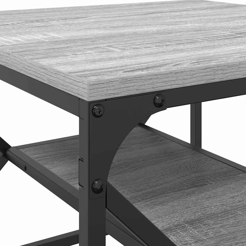 Salontafel Grijs Sonoma 51 x 50 x 40 cm is nu te koop bij PeponiXL, paradijselijk wonen!