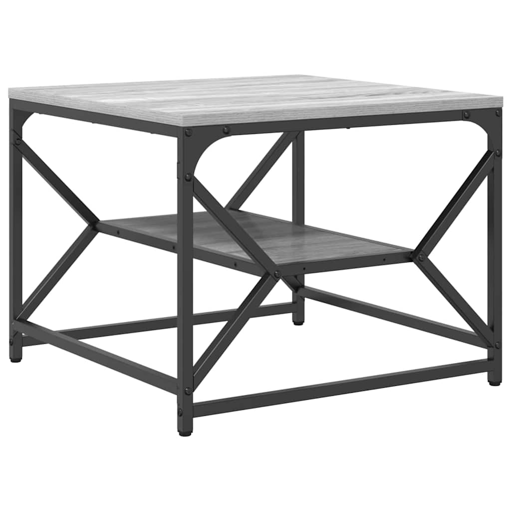 Salontafel Grijs Sonoma 51 x 50 x 40 cm is nu te koop bij PeponiXL, paradijselijk wonen!