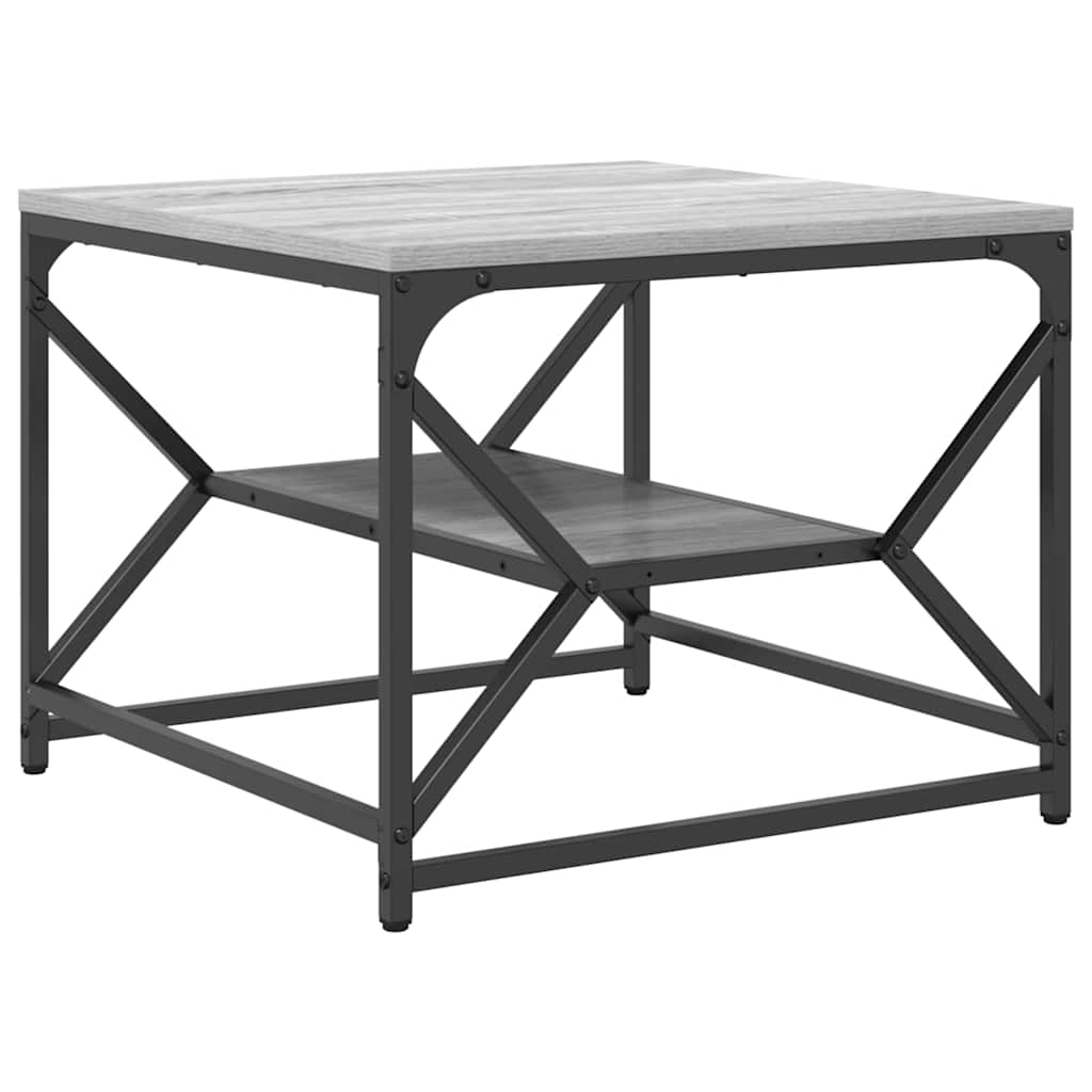 Salontafel Grijs Sonoma 51 x 50 x 40 cm is nu te koop bij PeponiXL, paradijselijk wonen!