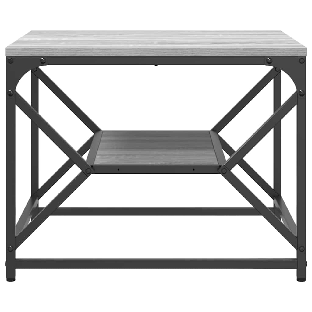 Salontafel Grijs Sonoma 51 x 50 x 40 cm is nu te koop bij PeponiXL, paradijselijk wonen!
