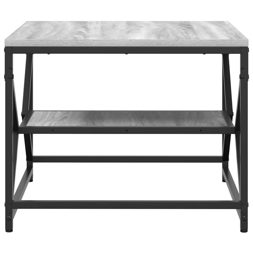 Salontafel Grijs Sonoma 51 x 50 x 40 cm is nu te koop bij PeponiXL, paradijselijk wonen!