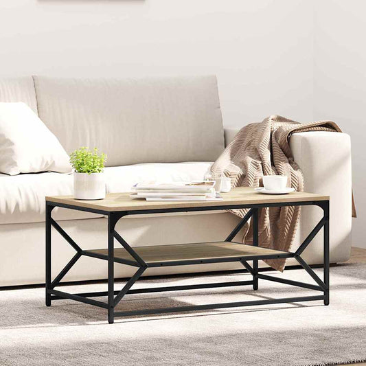 Salontafel Sonoma Eiken 90 x 50 x 40 cm is nu te koop bij PeponiXL, paradijselijk wonen!