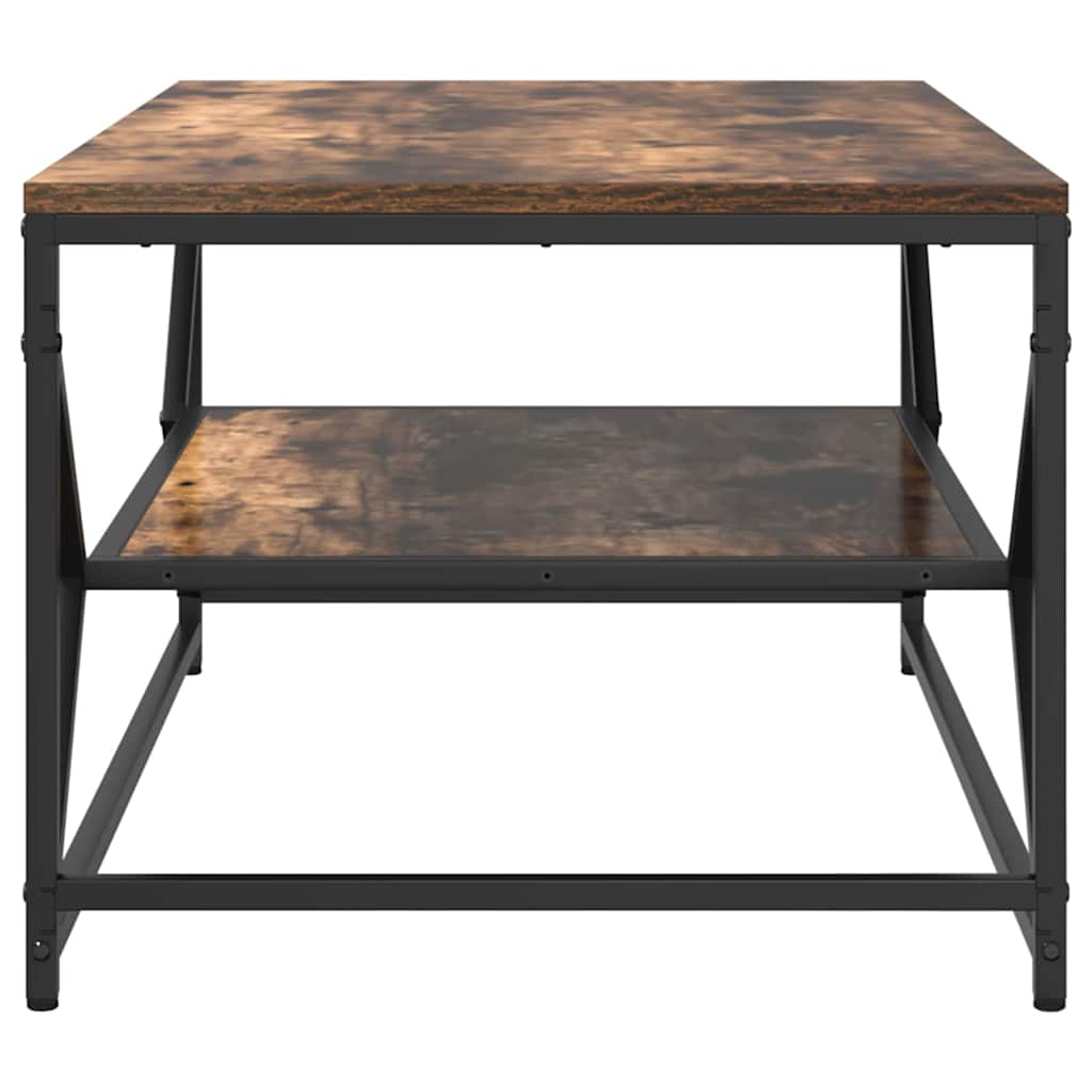 Salontafel Gerookt eiken 90 x 50 x 40 cm is nu te koop bij PeponiXL, paradijselijk wonen!