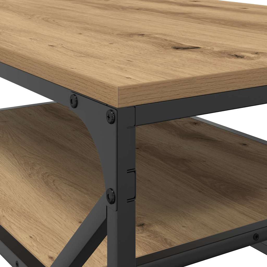 Salontafel Artisan Eiken 90 x 50 x 40 cm is nu te koop bij PeponiXL, paradijselijk wonen!