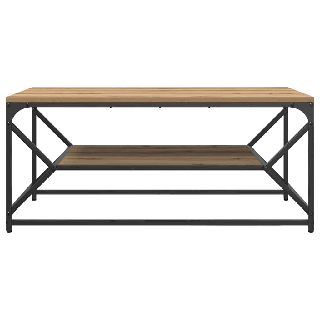 Salontafel Artisan Eiken 90 x 50 x 40 cm is nu te koop bij PeponiXL, paradijselijk wonen!