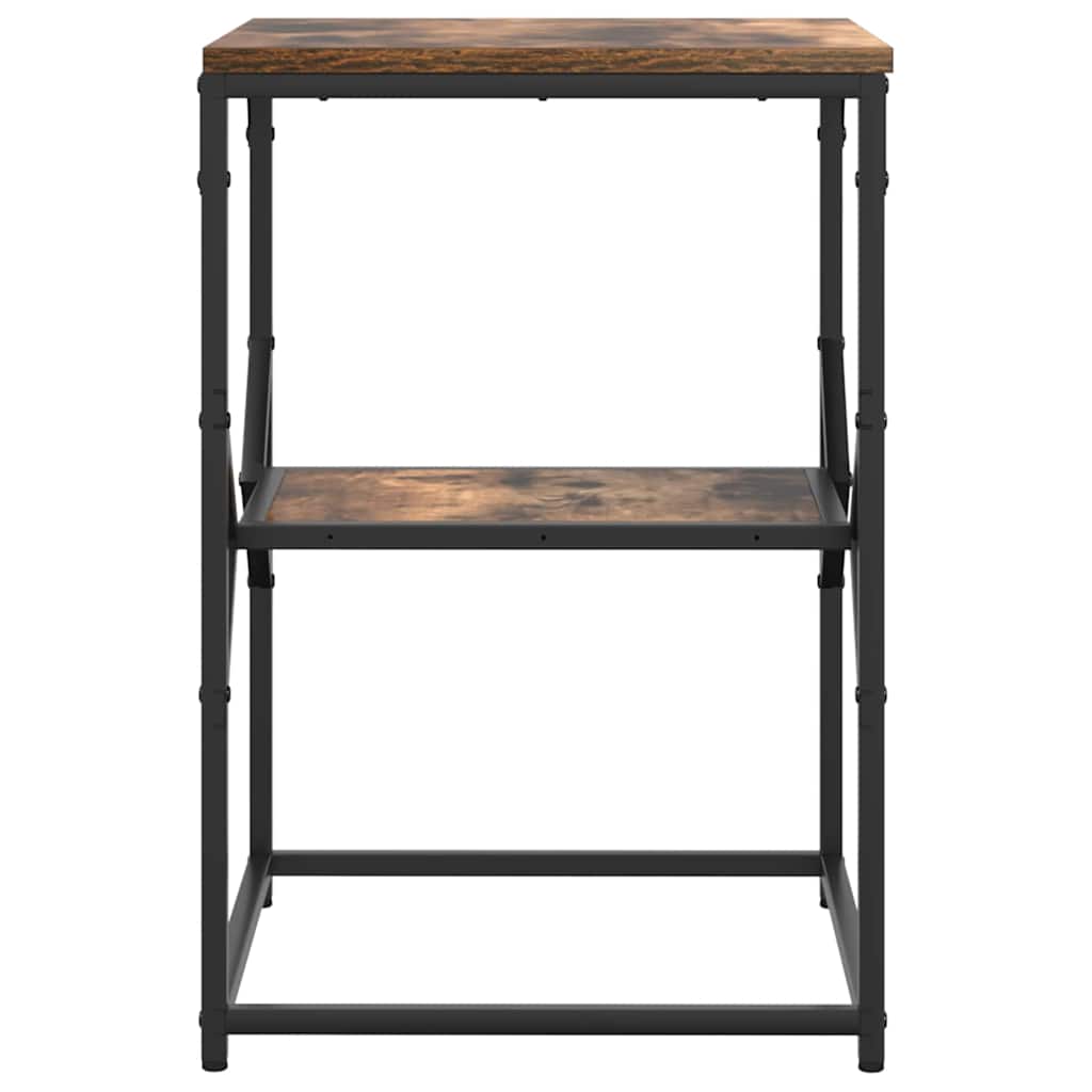 Bijzettafel Gerookt eiken 41 x 40 x 60 cm is nu te koop bij PeponiXL, paradijselijk wonen!