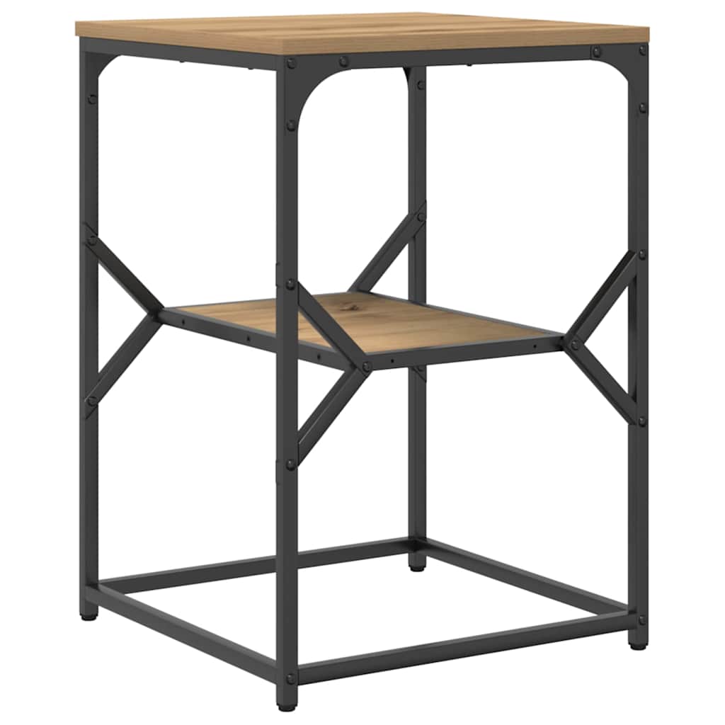 Bijzettafel Artisan Eiken 41 x 40 x 60 cm is nu te koop bij PeponiXL, paradijselijk wonen!