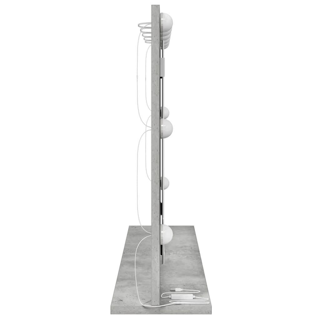 Schmink Spiegel Rechthoekig Beton Grijs 80 x 55 x 18 cm is nu te koop bij PeponiXL, paradijselijk wonen!