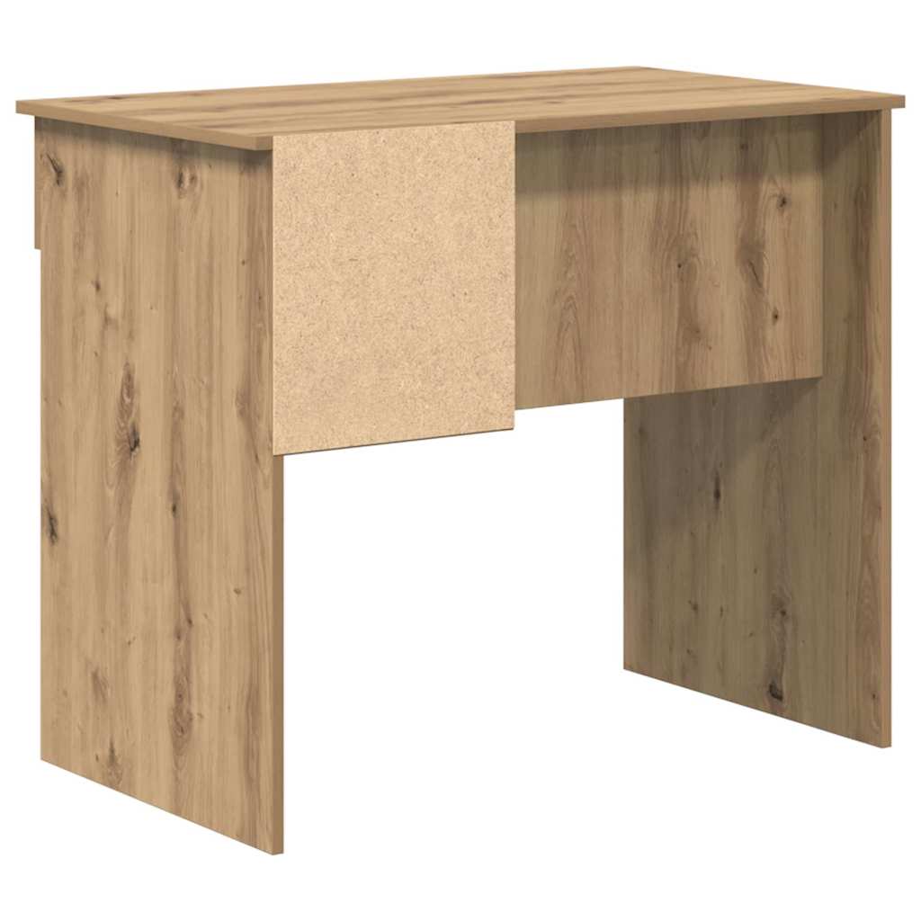 Bureau met lade Artisan Eiken 90 x 49 x 75 cm Bewerkt hout is nu te koop bij PeponiXL, paradijselijk wonen!