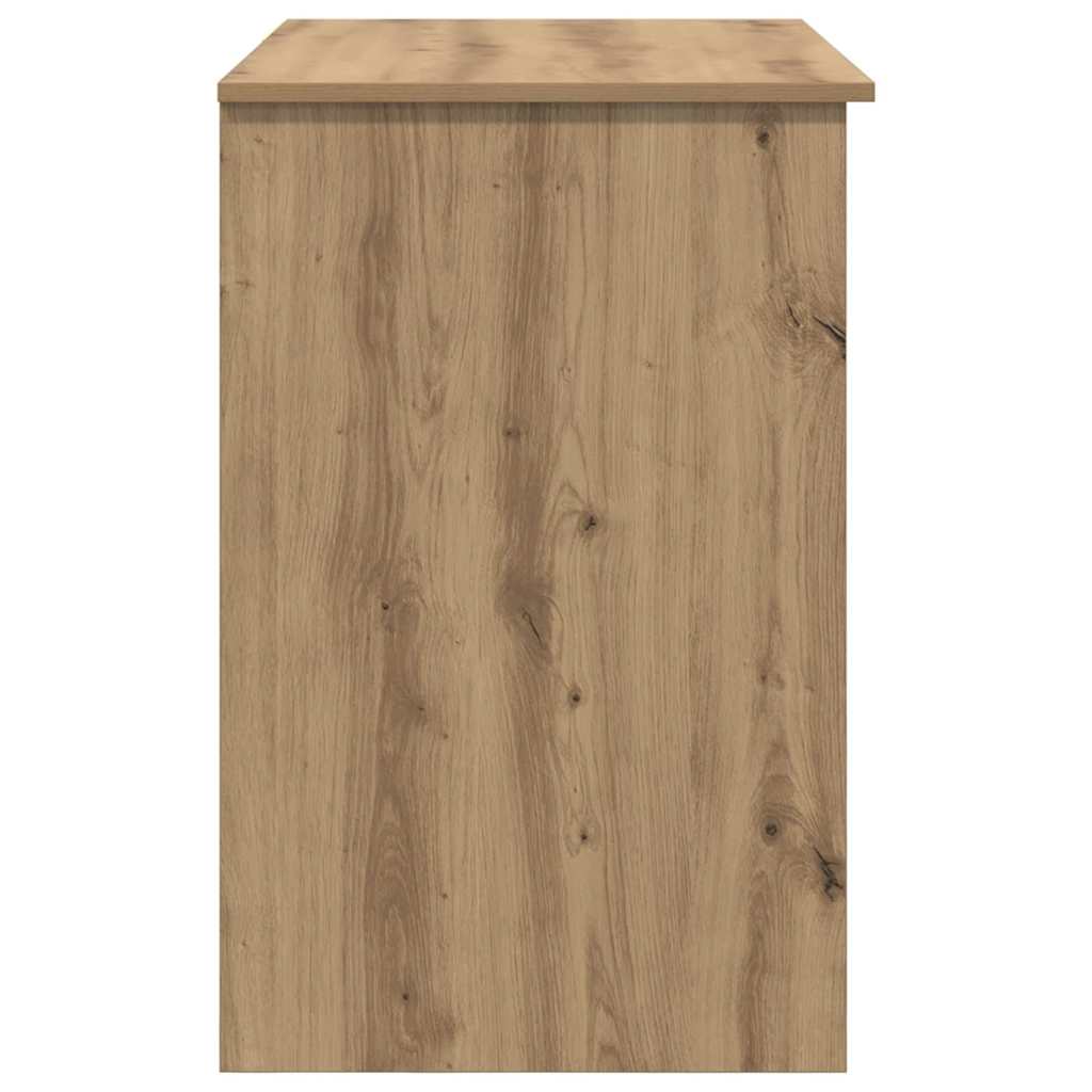 Bureau met lade Artisan Eiken 90 x 49 x 75 cm Bewerkt hout is nu te koop bij PeponiXL, paradijselijk wonen!