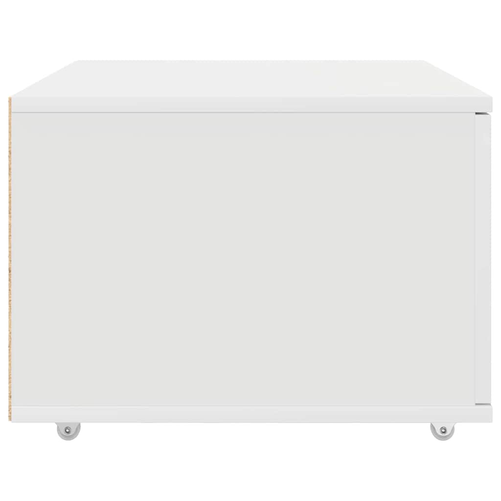 Ladenkast met wiel Wit 55 x 45 x 31 cm is nu te koop bij PeponiXL, paradijselijk wonen!
