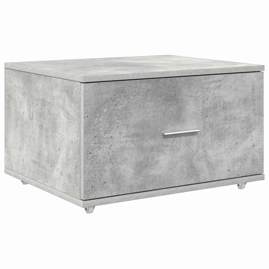 Ladenkast met wiel Beton Grijs 55 x 45 x 31 cm is nu te koop bij PeponiXL, paradijselijk wonen!