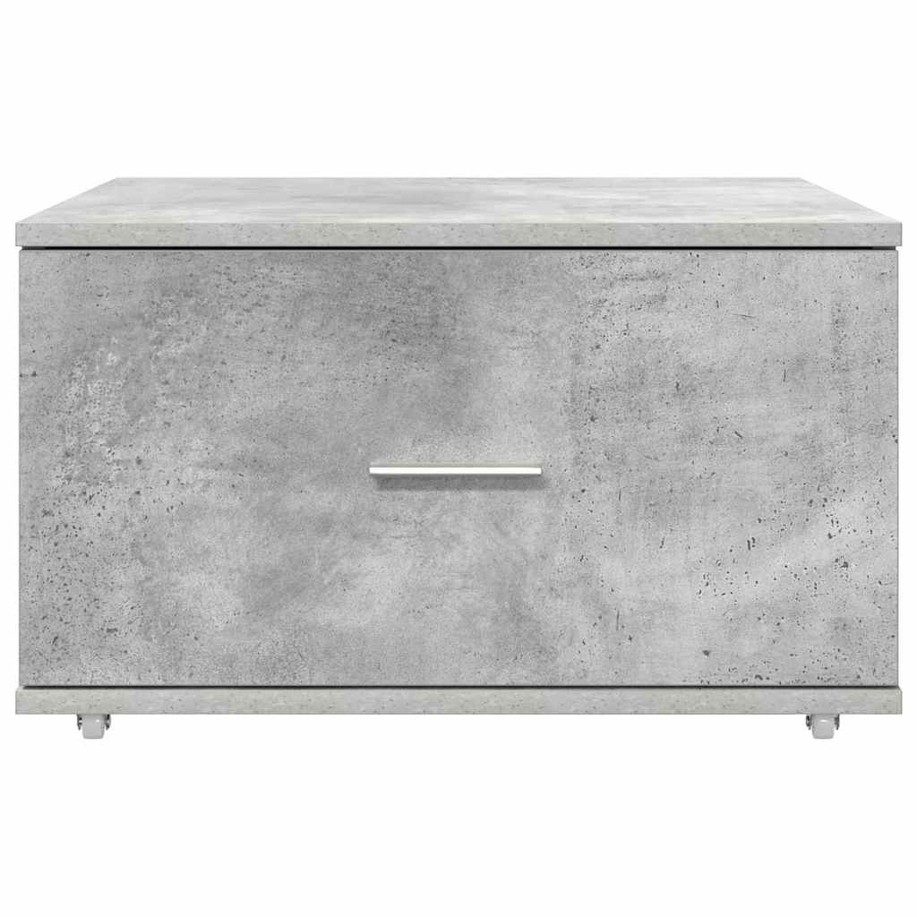 Ladenkast met wiel Beton Grijs 55 x 45 x 31 cm is nu te koop bij PeponiXL, paradijselijk wonen!