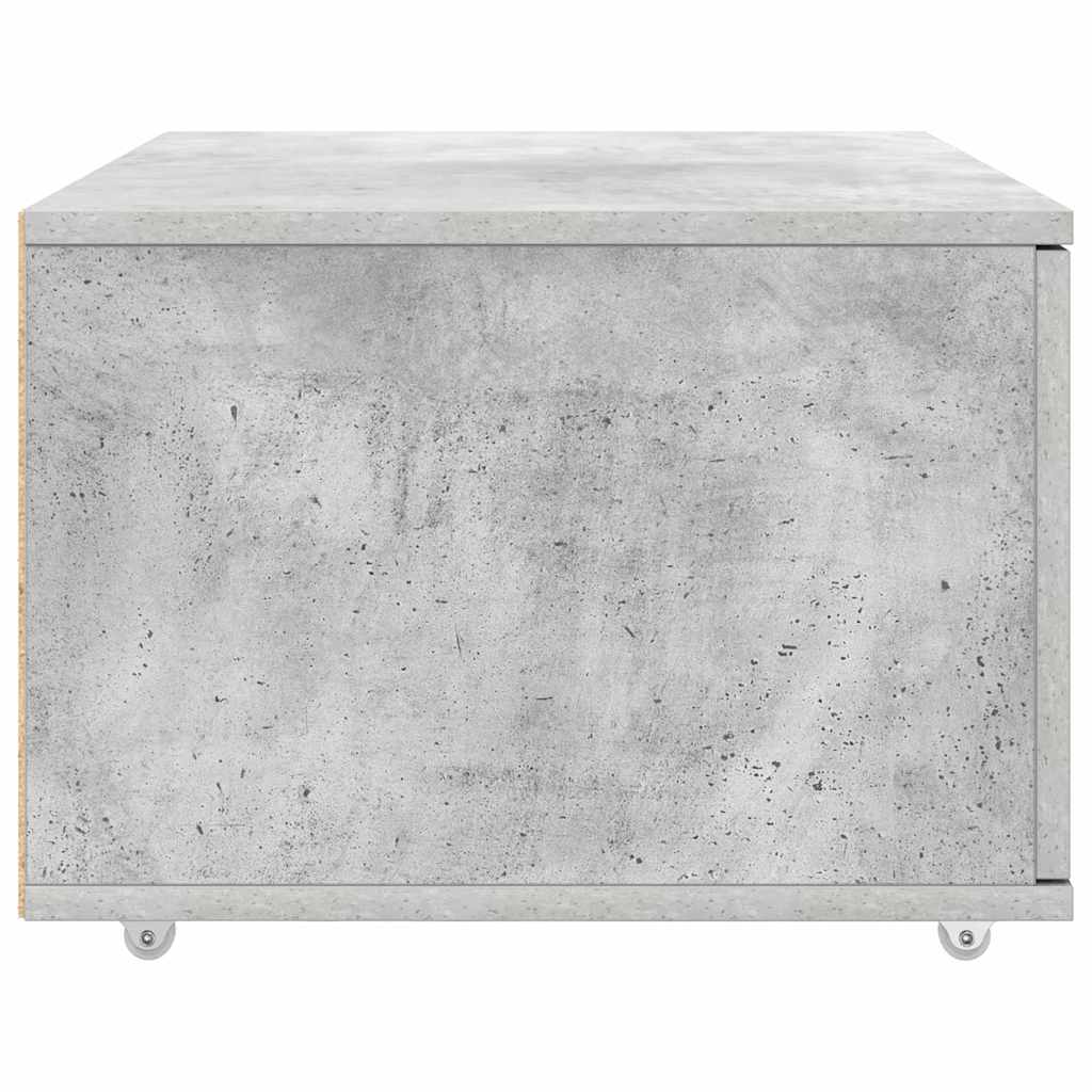 Ladenkast met wiel Beton Grijs 55 x 45 x 31 cm is nu te koop bij PeponiXL, paradijselijk wonen!