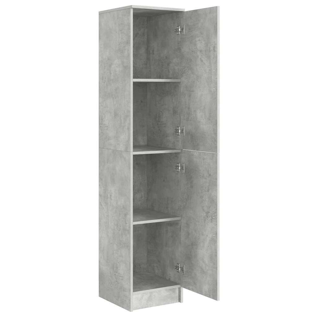 Hoge kast Beton Grijs 35 x 39 x 168 cm is nu te koop bij PeponiXL, paradijselijk wonen!