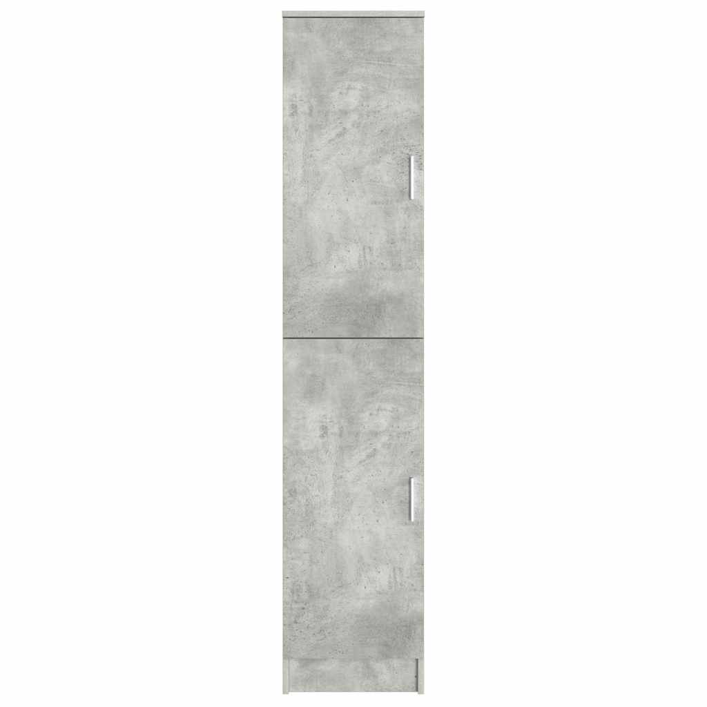 Hoge kast Beton Grijs 35 x 39 x 168 cm is nu te koop bij PeponiXL, paradijselijk wonen!